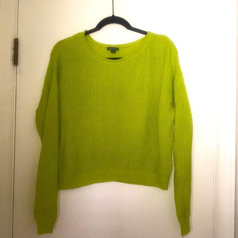 Green lightweight sweater